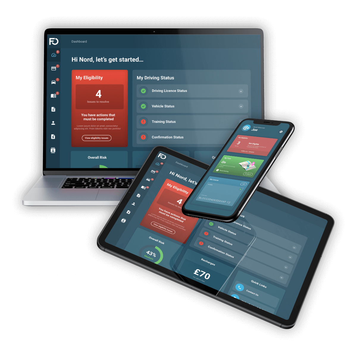 A smooth experience<br />on any device
